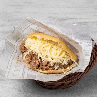 Arepa ternera