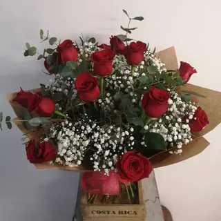 Ramo de 12 rosas 