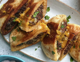 Arayes dajaj (a la plancha)