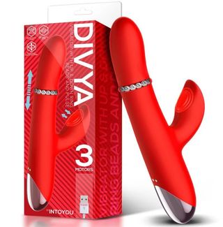 Divya Vibrador Con Aro De Bolas Internas - intoyou