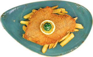 Шницел по Виенски от свинско бон филе