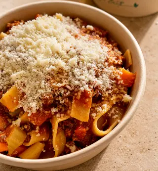 Fettuccine Bolognese