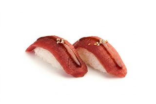 33A. Nigiri Tataki De Atún Con Salsa De Anguila (6 Uds.)
