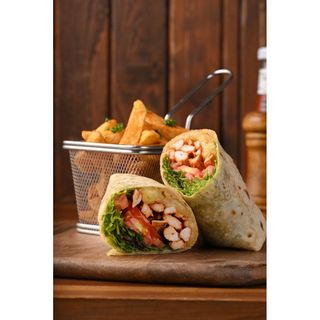 BBQ Chicken & Cheese Wrap