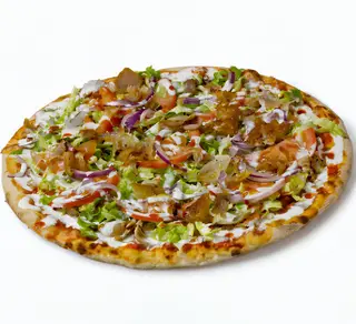 Pizza kebab completa
