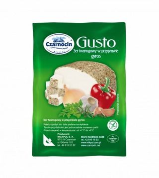 Ser twarogowy Gusto gyros vacum Czarnocin 300g