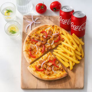 Menú pizza kebab