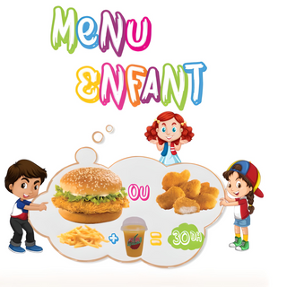 Menu Enfant  Burger