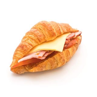 Prosciutto & formaggio cornetti