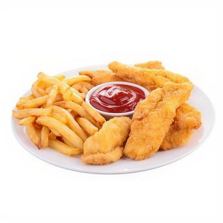 Lomitos De Pollo Empanado (5 Uds.)