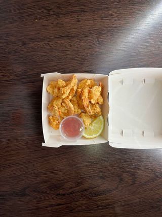 Gamberi fritti