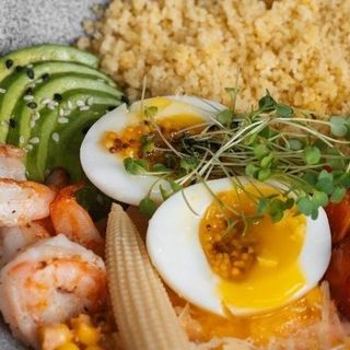 Боул з креветкою