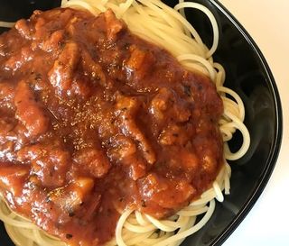 Spaguettis boloñesa