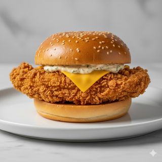 Hamburguesa Crispy Chicken