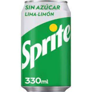 Sprite Zero Azúcar lata 330ml.
