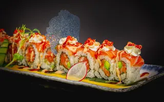 A375 - Uramaki sake ikura 8 pezzi