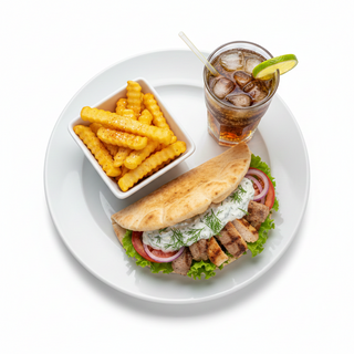 Menú Pita Kebab Pollo