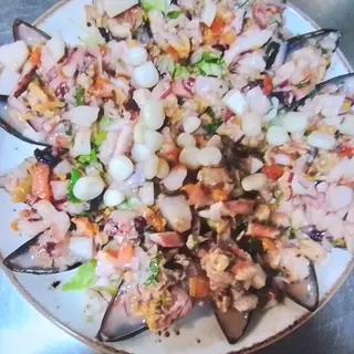Choritos ala chalaca