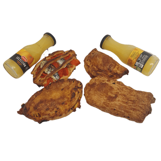 Pack 2 Zumos + 2 Piezas Saladas