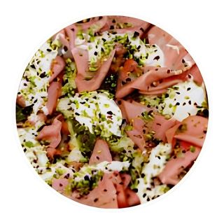 Mortadella ricotta e pistacchio 490 g - pinsa