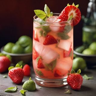 Полуничне Мохіто 500мл