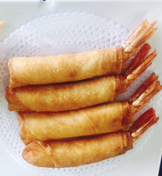 Rollos De Gambas Con Pollo (4 Uds.)