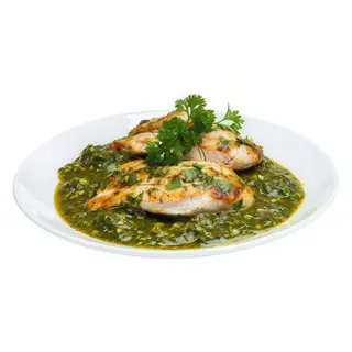 50. Chicken Sag Chicken Cooked With Spinach