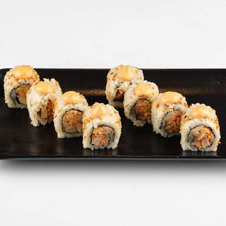 Uramaki shrimp tartare