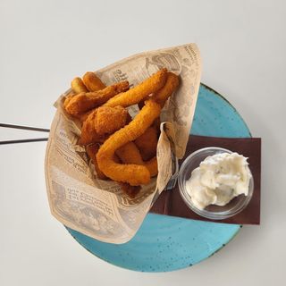 Tiras de choco frito