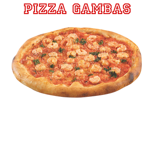 Pizza De Gambas (28 Cm.)