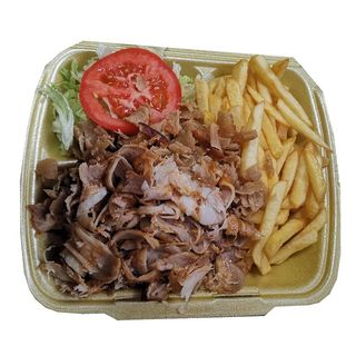 Plato Kebab Solo Carne De Pollo