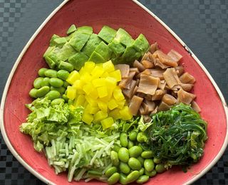 Vegetarian Reis Bowl