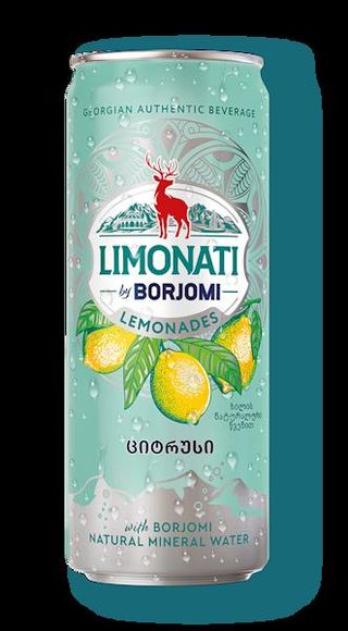 ლიმონათი ბორჯომი ციტრუსით 0.33ლ