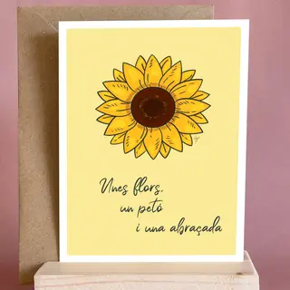 Tarjeta "Gira-sol"