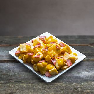 Patatas cheddar y bacon normales