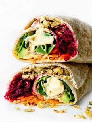 Menú Falafel Wrap