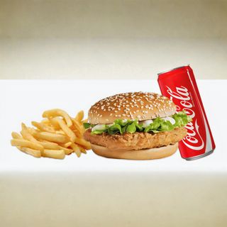 Menù chicken burger
