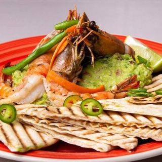 Guacamole cu Creveți