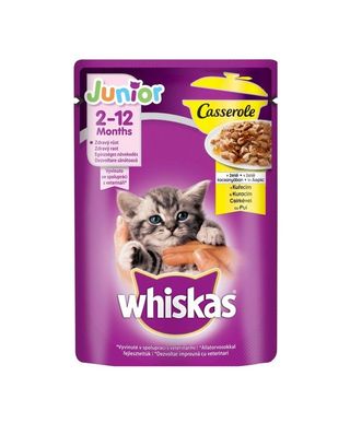Whiskas (2-12luni) cu pasare 