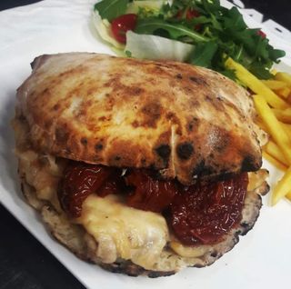 N°5 - Pollo alla griglia con pomodorini secchi e Grana Padano fuso