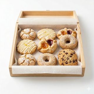 Pastas de Té Italianas caseras (Caja De 10 Uds.)