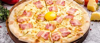 Pizza Carbonara (grande)