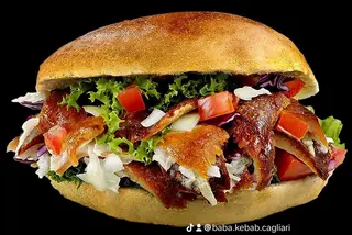 Menù grande con panino kebab