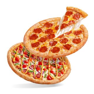 2 pizza medii
