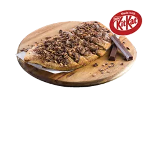 Calzone made with kitkat