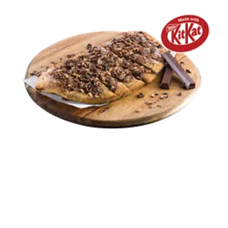 Calzone made with kitkat