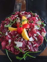 Beef carpaccio