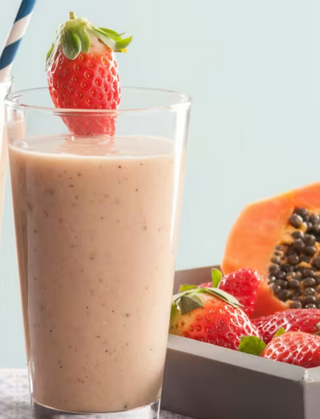 Smoothie Con Fresa Y Papaya (330 Ml.)