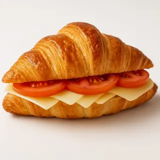 Croissant De Queso Semicurado