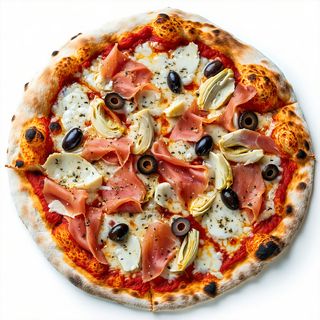 Tonno e carciofi e olive -piatto